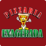 pizzaria exagerada android application logo